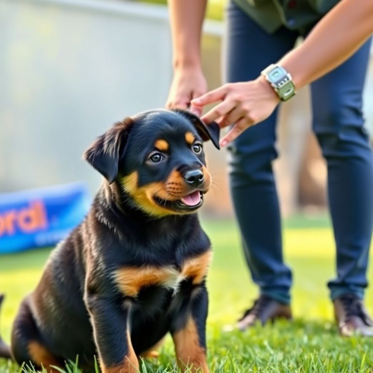 אילוף גורי רוטווילר